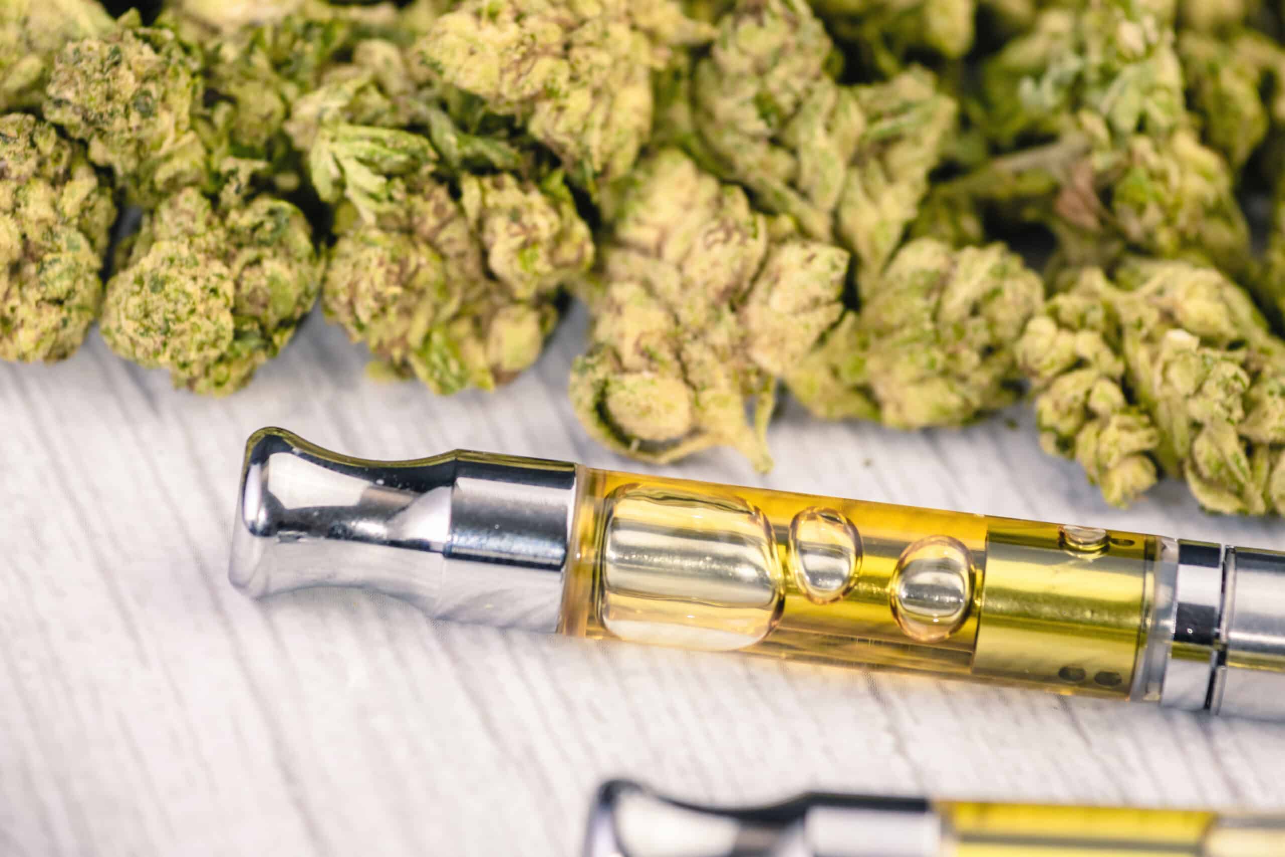 Cannabis vape cartridge and disposable pen