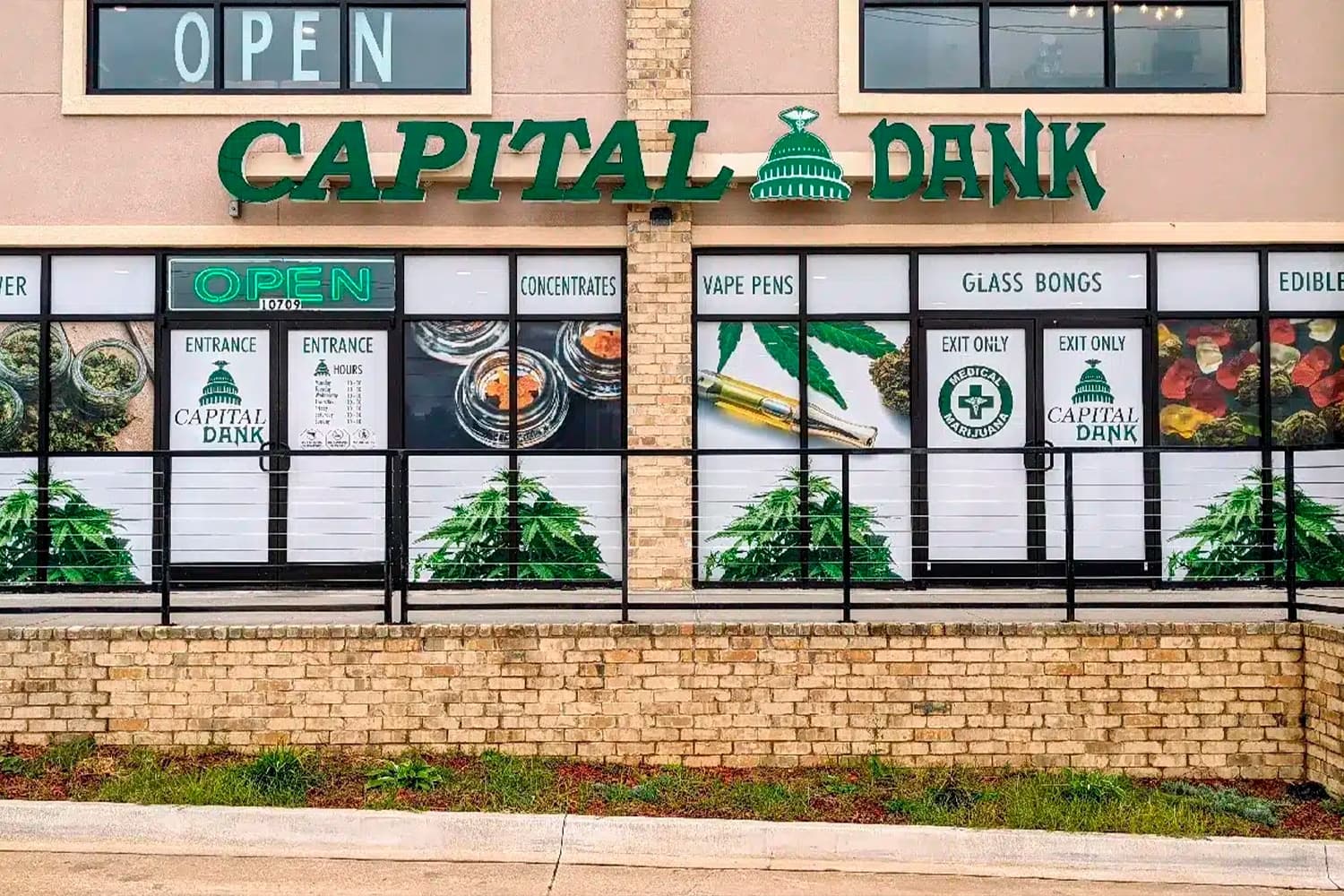 Capital Dank OKC Rockwell exterior